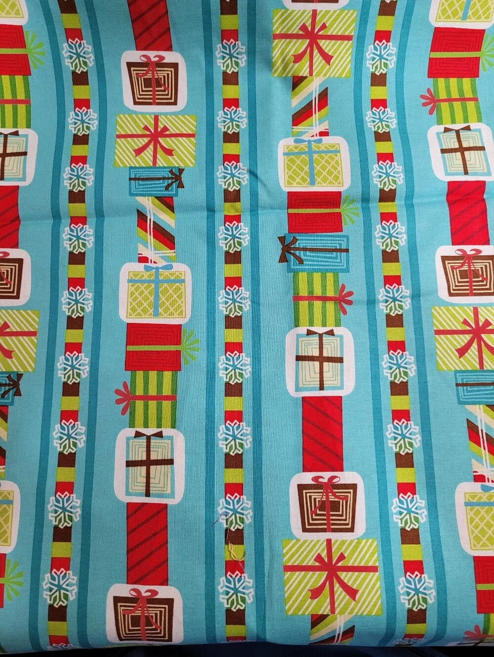 Merry Holiday M'Liss Retro Inspired Gift Theme Sewing Fabric 2+ Yds (1496)